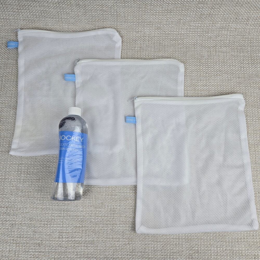 Jockey Delicates Liquid Wash and 3 Zippered Mesh Laundry Bags